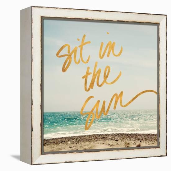 Ready for the Beach I-Sarah Gardner-Framed Stretched Canvas