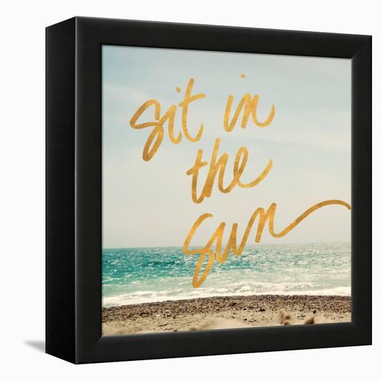 Ready for the Beach I-Sarah Gardner-Framed Stretched Canvas