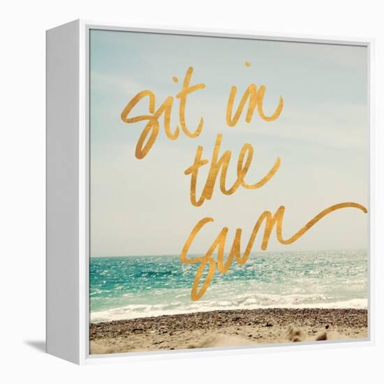 Ready for the Beach I-Sarah Gardner-Framed Stretched Canvas