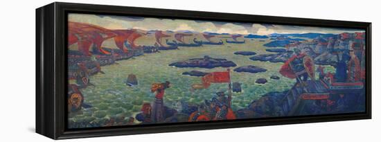 Ready for the Campaign, 1910-Nicholas Roerich-Framed Premier Image Canvas
