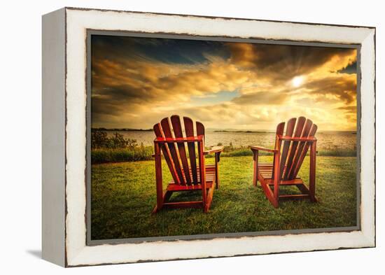 Ready for the Sunset-Philippe Sainte-Laudy-Framed Premier Image Canvas
