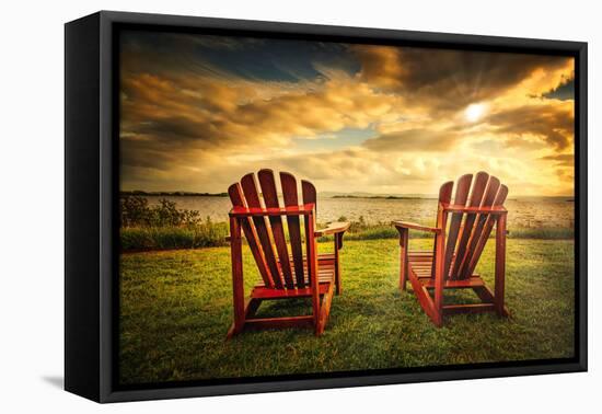 Ready for the Sunset-Philippe Sainte-Laudy-Framed Premier Image Canvas