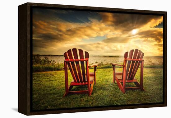 Ready for the Sunset-Philippe Sainte-Laudy-Framed Premier Image Canvas