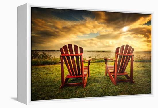 Ready for the Sunset-Philippe Sainte-Laudy-Framed Premier Image Canvas