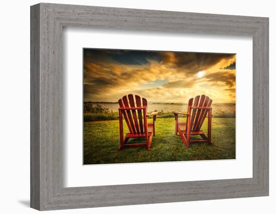 Ready for the Sunset-Philippe Sainte-Laudy-Framed Photographic Print