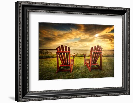 Ready for the Sunset-Philippe Sainte-Laudy-Framed Photographic Print