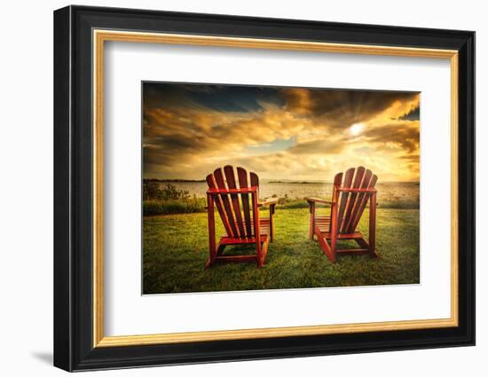 Ready for the Sunset-Philippe Sainte-Laudy-Framed Photographic Print