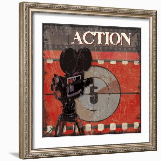 Ready Set Action-Sandra Smith-Framed Art Print