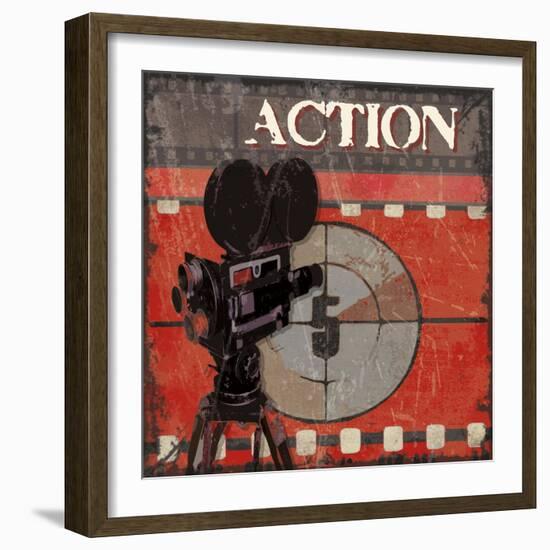 Ready Set Action-Sandra Smith-Framed Art Print