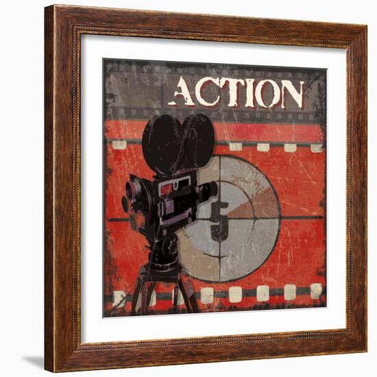 Ready Set Action-Sandra Smith-Framed Art Print