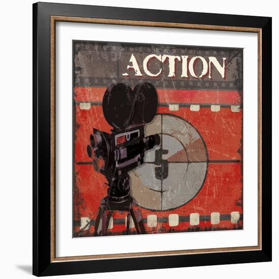 Ready Set Action-Sandra Smith-Framed Art Print