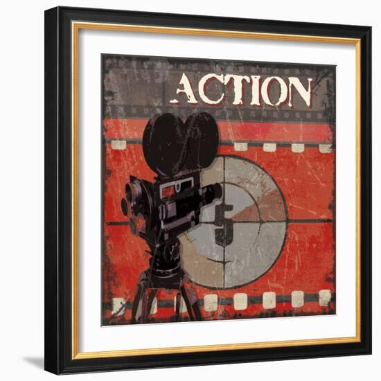 Ready Set Action-Sandra Smith-Framed Art Print