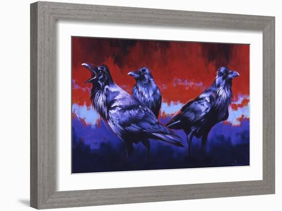 Ready to Rumble-Julie Chapman-Framed Art Print