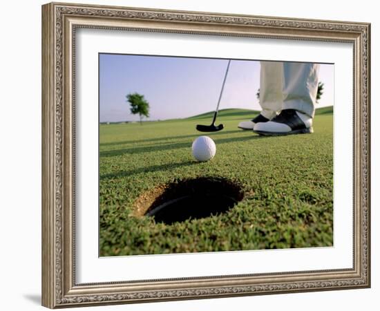 Ready to Sink the Shot-null-Framed Photographic Print