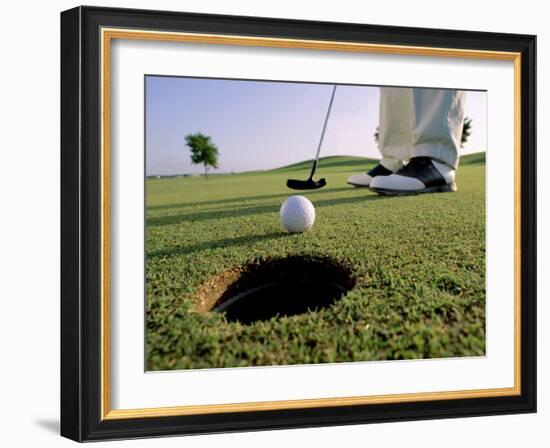 Ready to Sink the Shot-null-Framed Photographic Print