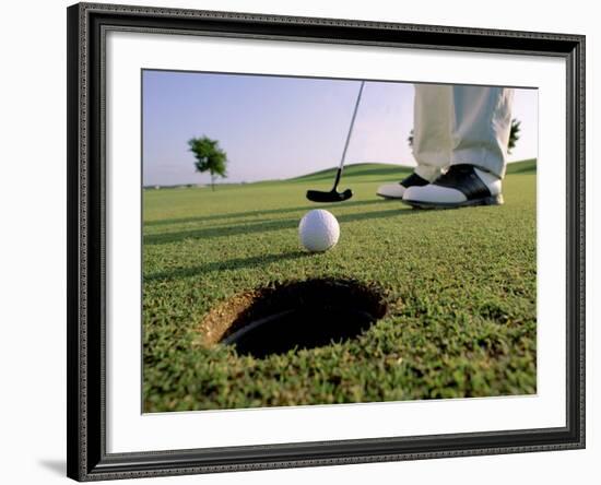 Ready to Sink the Shot-null-Framed Photographic Print