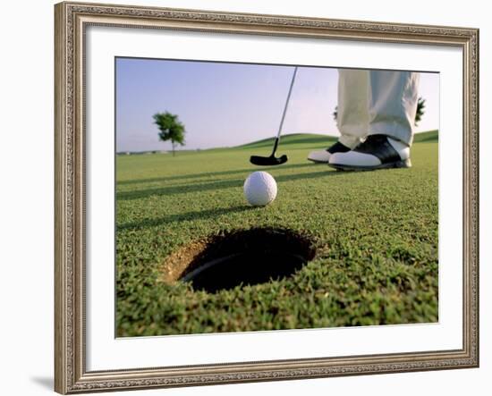 Ready to Sink the Shot-null-Framed Photographic Print