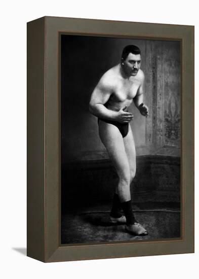 Ready to Wrestle-null-Framed Stretched Canvas