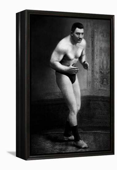 Ready to Wrestle-null-Framed Stretched Canvas