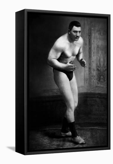 Ready to Wrestle-null-Framed Stretched Canvas