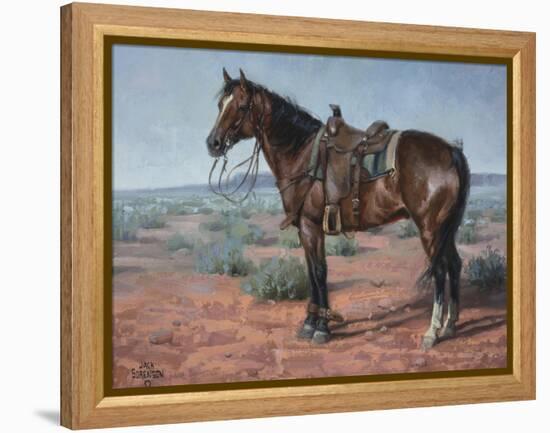 Ready & Waiting-Jack Sorenson-Framed Stretched Canvas