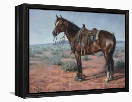 Ready & Waiting-Jack Sorenson-Framed Stretched Canvas