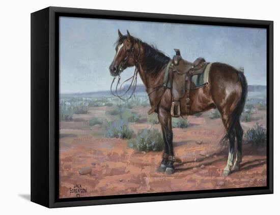 Ready & Waiting-Jack Sorenson-Framed Stretched Canvas