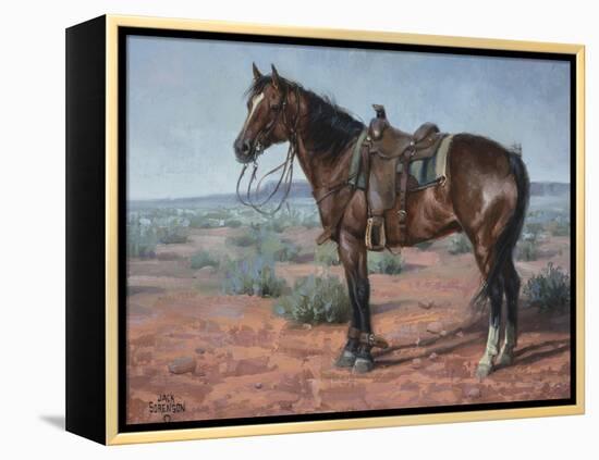 Ready & Waiting-Jack Sorenson-Framed Stretched Canvas