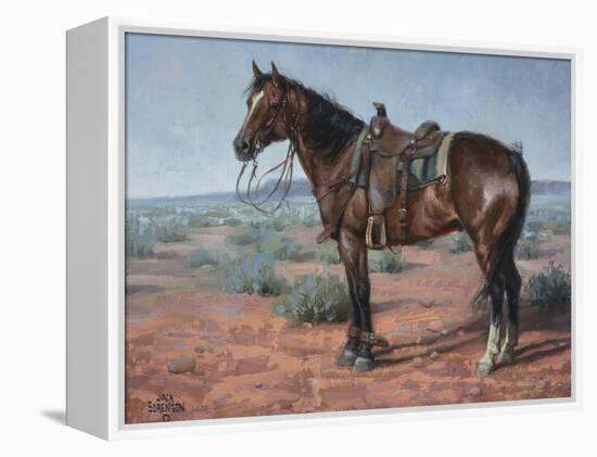 Ready & Waiting-Jack Sorenson-Framed Stretched Canvas