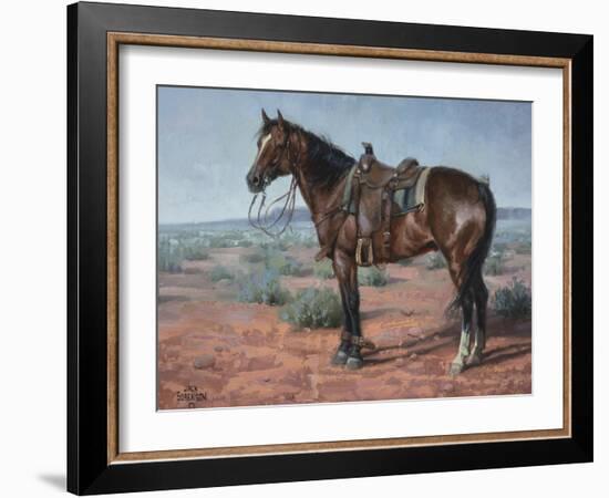 Ready & Waiting-Jack Sorenson-Framed Art Print