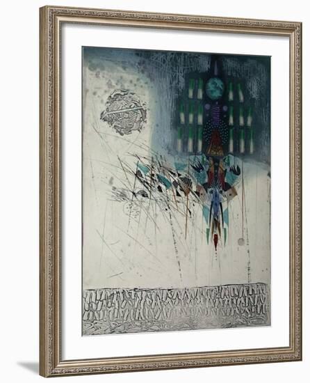 RéaIIté Bleue-Georges Dussau-Framed Limited Edition