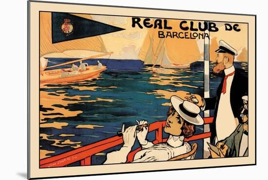 Real Club de Barcelona-H.m. Lawrence-Mounted Art Print