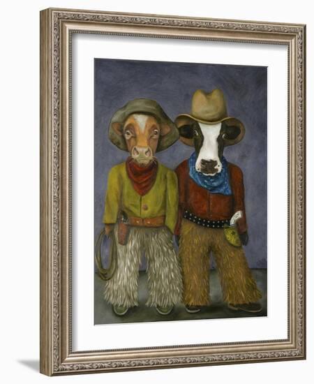 Real Cowboys-Leah Saulnier-Framed Giclee Print