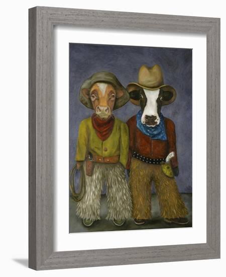 Real Cowboys-Leah Saulnier-Framed Giclee Print