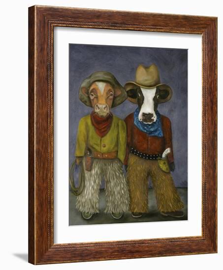 Real Cowboys-Leah Saulnier-Framed Giclee Print