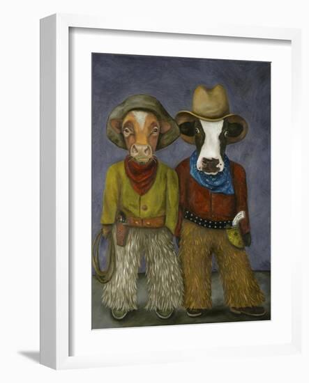 Real Cowboys-Leah Saulnier-Framed Giclee Print