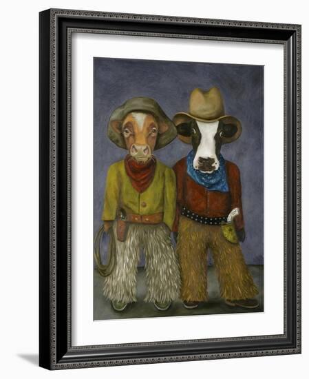 Real Cowboys-Leah Saulnier-Framed Giclee Print