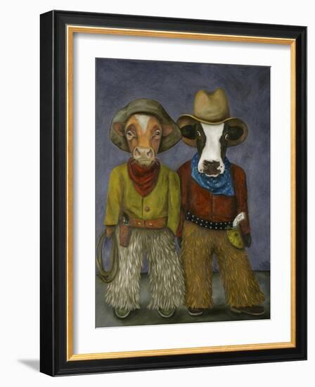 Real Cowboys-Leah Saulnier-Framed Giclee Print