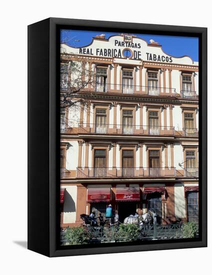 Real Fabrica De Tabacos Partagas, Cuba's Best Cigar Factory, Havana, Cuba-R H Productions-Framed Premier Image Canvas