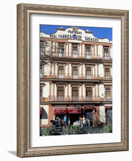 Real Fabrica De Tabacos Partagas, Cuba's Best Cigar Factory, Havana, Cuba-R H Productions-Framed Photographic Print