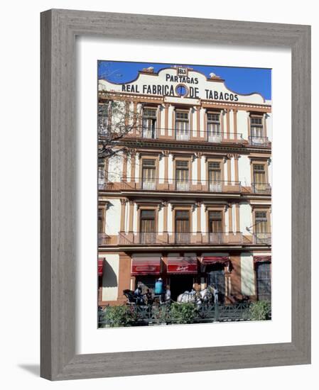 Real Fabrica De Tabacos Partagas, Cuba's Best Cigar Factory, Havana, Cuba-R H Productions-Framed Photographic Print