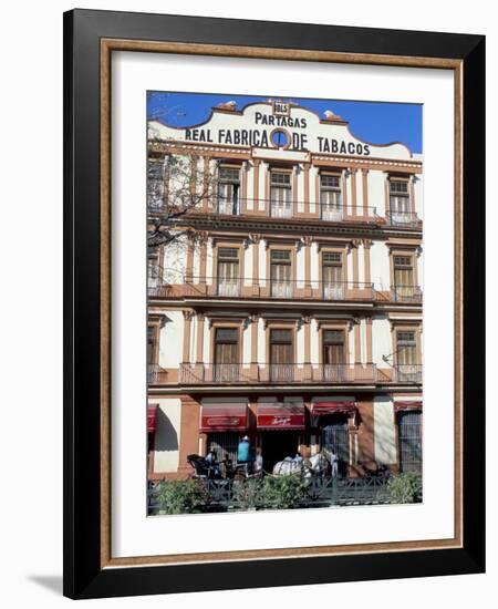 Real Fabrica De Tabacos Partagas, Cuba's Best Cigar Factory, Havana, Cuba-R H Productions-Framed Photographic Print