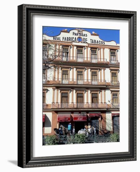 Real Fabrica De Tabacos Partagas, Cuba's Best Cigar Factory, Havana, Cuba-R H Productions-Framed Photographic Print