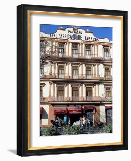 Real Fabrica De Tabacos Partagas, Cuba's Best Cigar Factory, Havana, Cuba-R H Productions-Framed Photographic Print