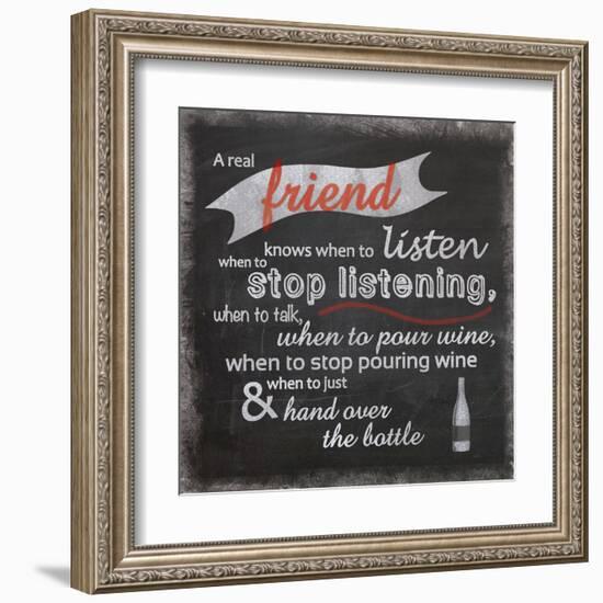 Real Friend-Lauren Gibbons-Framed Art Print