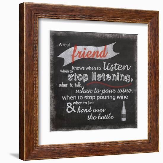 Real Friend-Lauren Gibbons-Framed Art Print