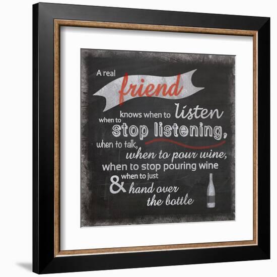 Real Friend-Lauren Gibbons-Framed Art Print