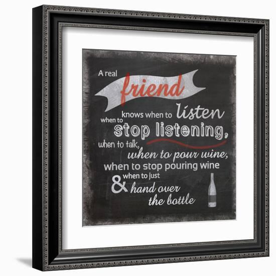 Real Friend-Lauren Gibbons-Framed Art Print