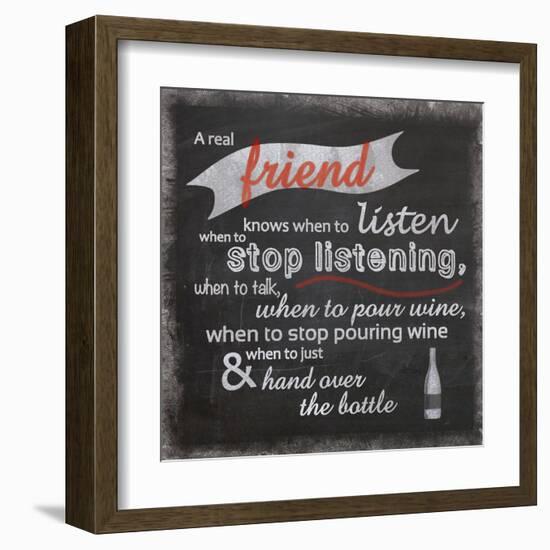 Real Friend-Lauren Gibbons-Framed Art Print