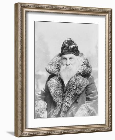Real-Life Santa Claus, c.1895-American Photographer-Framed Photographic Print